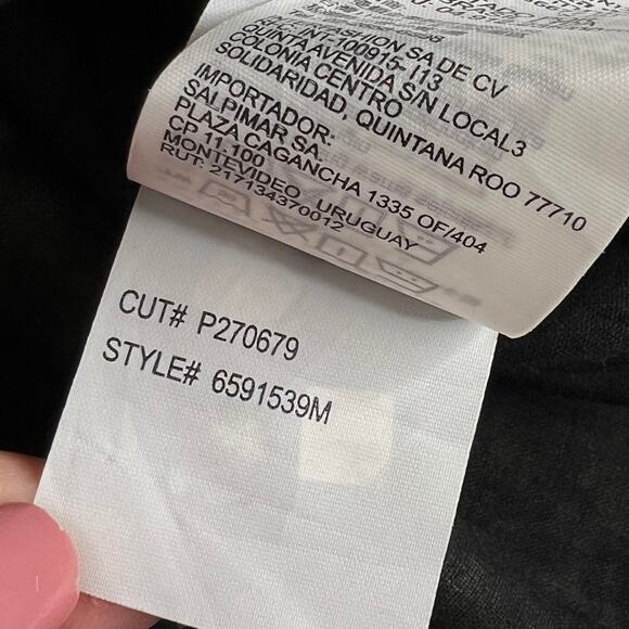 Billabong Morning Light Franca Dress Tropical Cotton Linen Blend Mini Size 14 - Picture 9 of 10